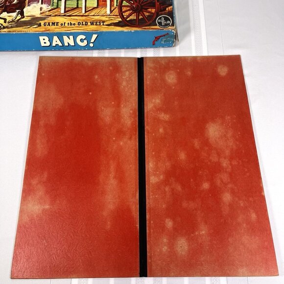 Vintage 50s “BANG!” Old West Selchow & Righter USA Cowboy Western Board Game - Picture 7 of 14